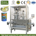 Automatic spices bottle filling capping labeling machine